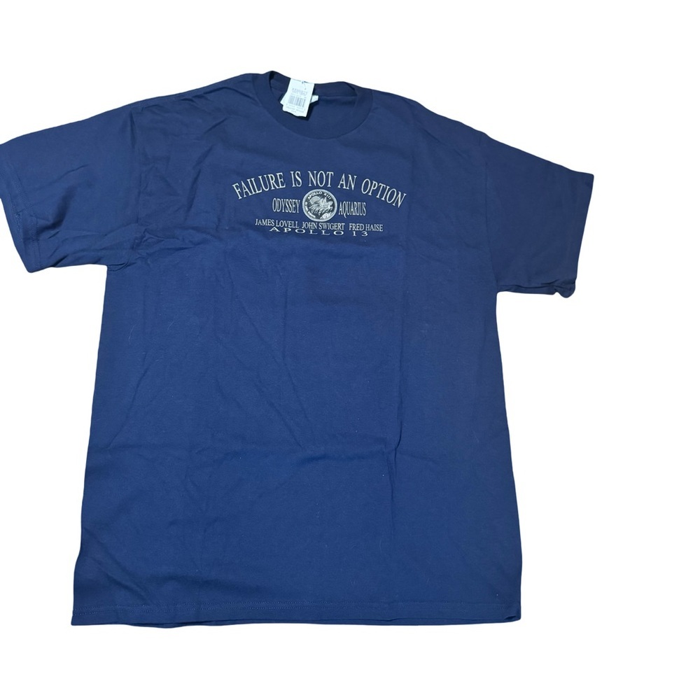 Apollo 13 Next Level Apparel Dark Blue Motivational Tee - Large - Picture 2 of 4